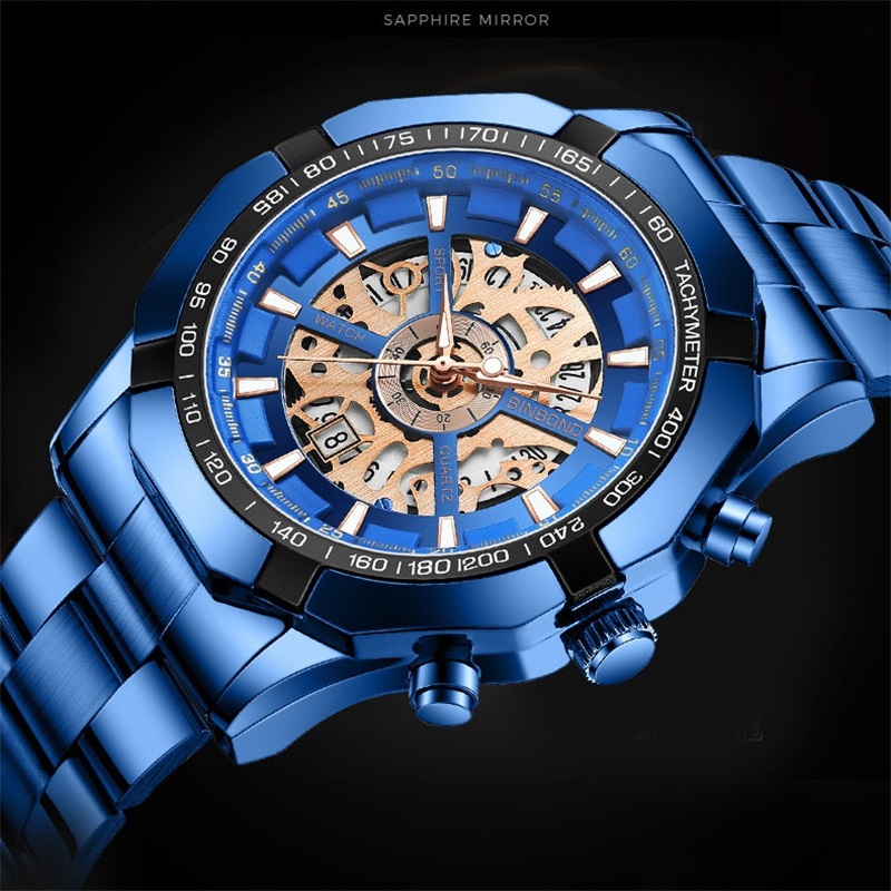 Binbond Heren Horloges Topmerk - Luxury Watch Maker recensie en prijs