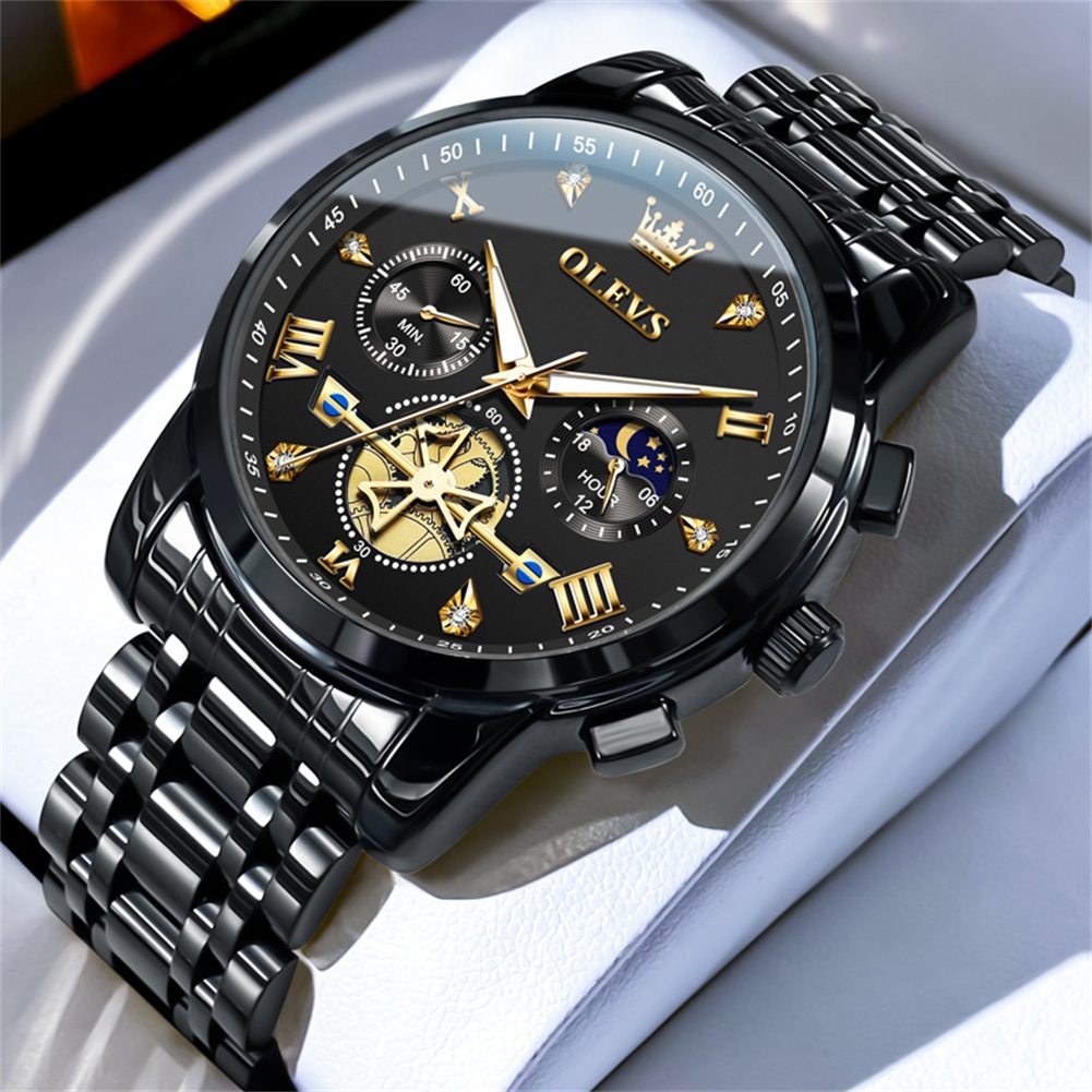 OLEVS Gloednieuwe luxe chronog - Luxury Watch Maker recensie en prijs
