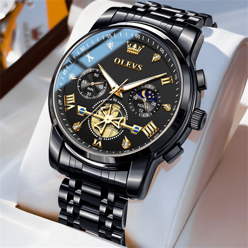 OLEVS Gloednieuwe luxe chronog - Luxury Watch Maker recensie en prijs
