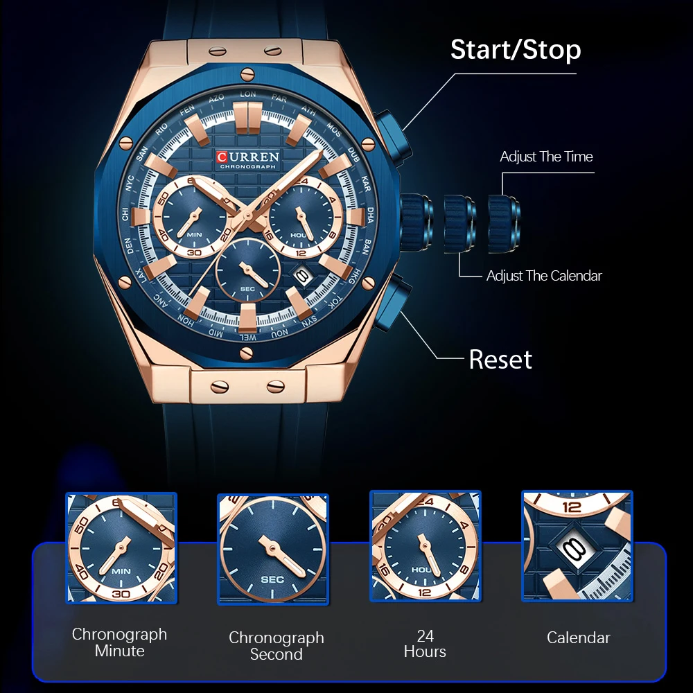 Curren Luxe Merk Hoge Kwalitei - Luxury Watch Magazine recensie en prijs