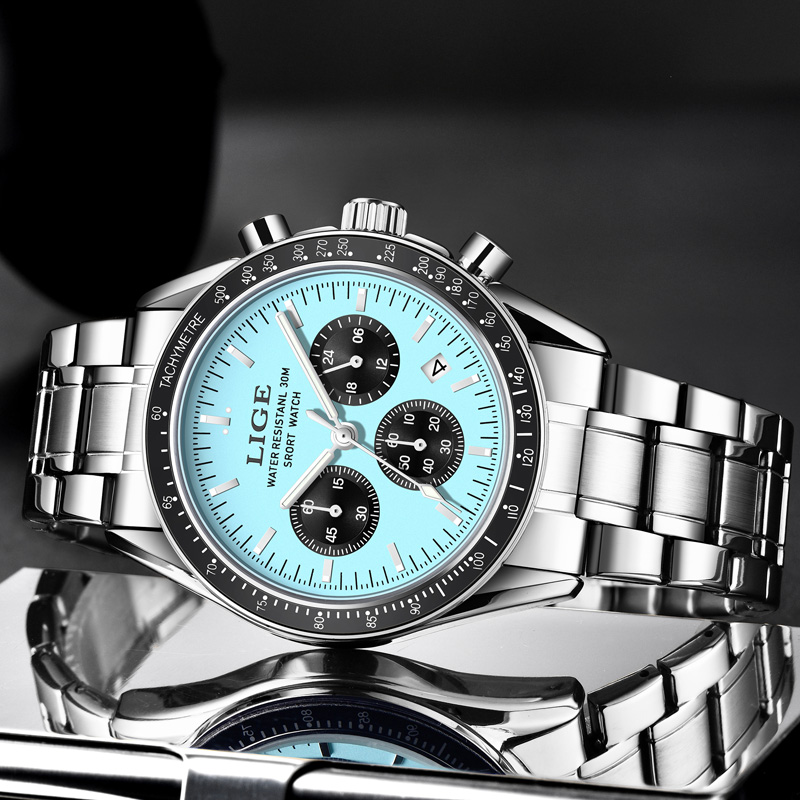 LIGE Topmerk Luxe Nieuwe Manne - Luxury Watch Maker recensie en prijs
