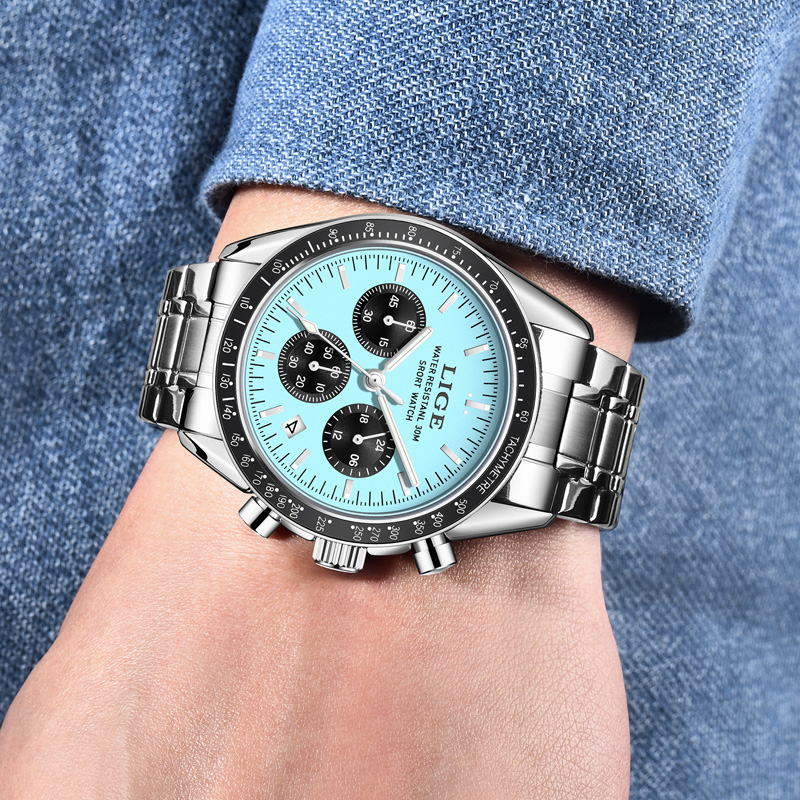 LIGE Topmerk Luxe Nieuwe Manne - Luxury Watch Maker recensie en prijs